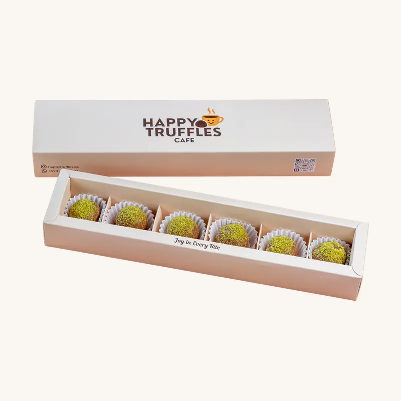 Pistachio Truffles · 6 pcs